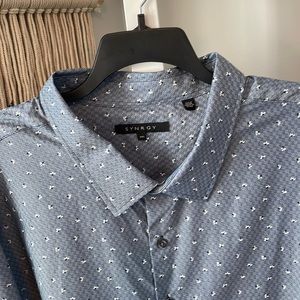 Big & Tall Synrgy Men’s Dress/Sport Shirt
